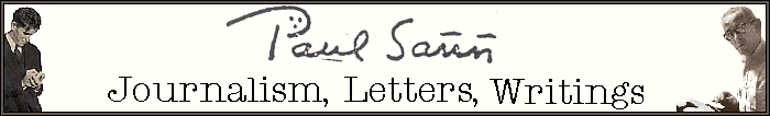 paul sann journalism, letters, writing